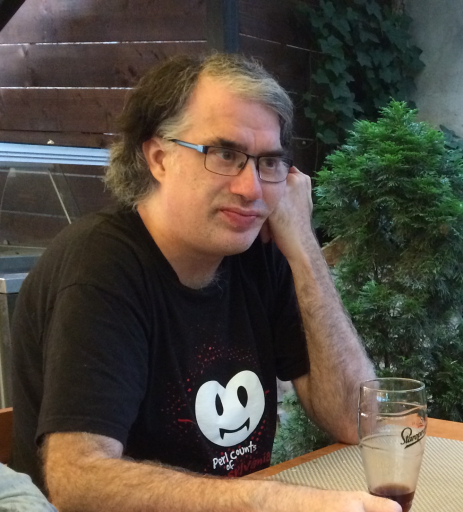 Jeff at YAPC 2016 in Cluf, Romania